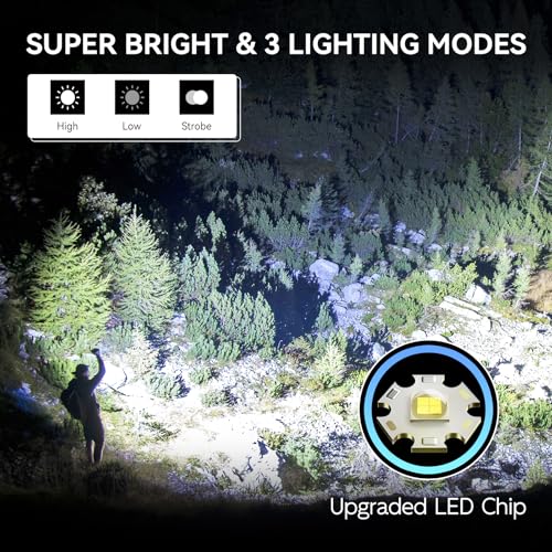 29% Off WdtPro Rechargeable High Lumens Flashlight - Image 4