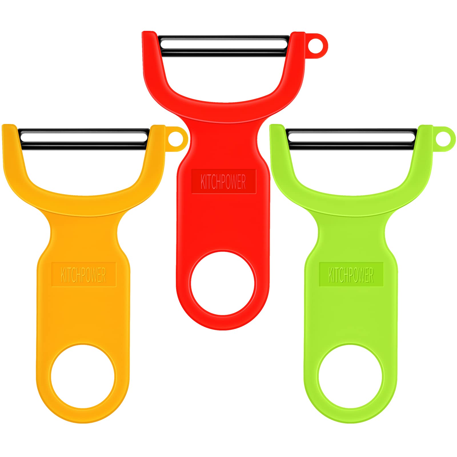 17% Off KITCHPOWER Vegetable Peeler 3-Pack - Use Code LFT3XBDP