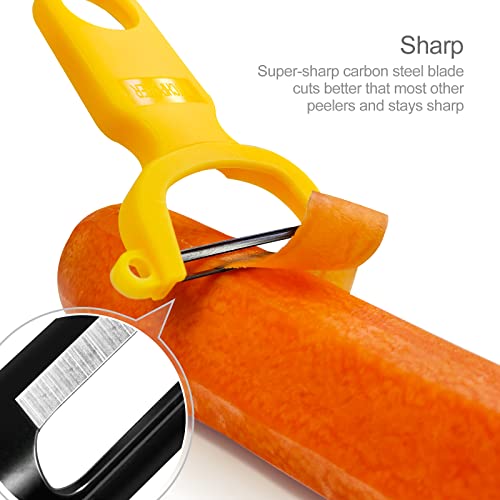 17% Off KITCHPOWER Vegetable Peeler 3-Pack - Use Code LFT3XBDP - Image 5