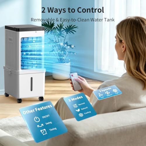 Portable Air Cooler 3-in-1 with Fan & Humidifier - Code Inside! - Image 6