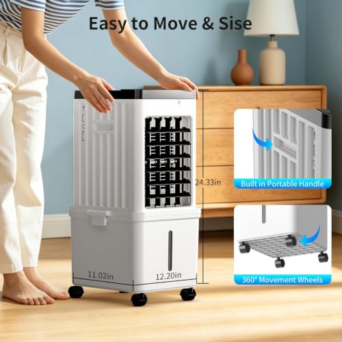 Portable Air Cooler 3-in-1 with Fan & Humidifier - Code Inside! - Image 7