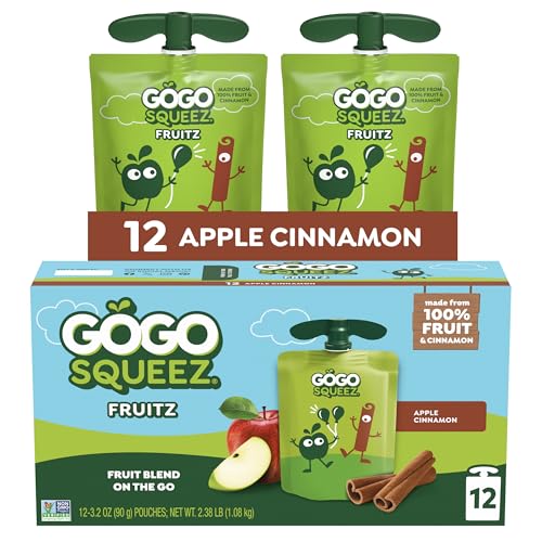 22% Off GoGo squeeZ Apple Cinnamon No Sugar Added Pouches - Image 2