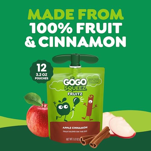 22% Off GoGo squeeZ Apple Cinnamon No Sugar Added Pouches - Image 7