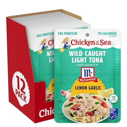 16% Off Chicken of the Sea Lemon Garlic Tuna, 12-Pack - Image 2