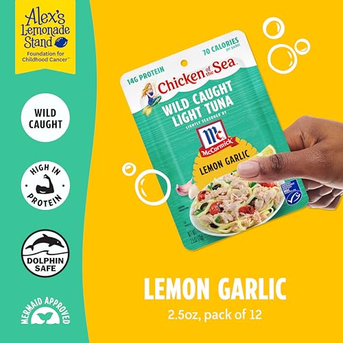 16% Off Chicken of the Sea Lemon Garlic Tuna, 12-Pack - Image 4