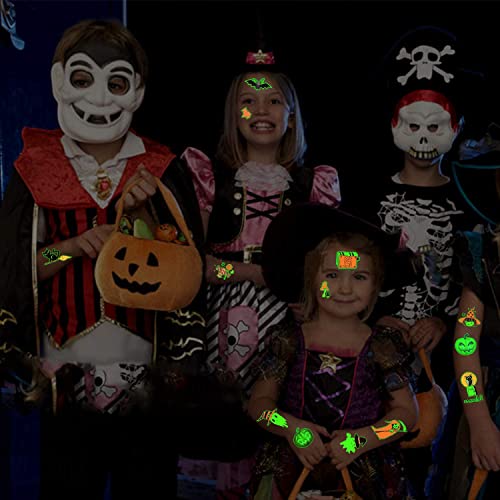 50% Off Glow Halloween Tattoos for Kids - Code RBVVU5YM - Image 4