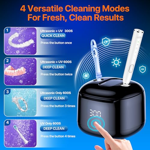 26% Off DOSDIOS Ultrasonic Retainer Cleaner with Code - Image 5