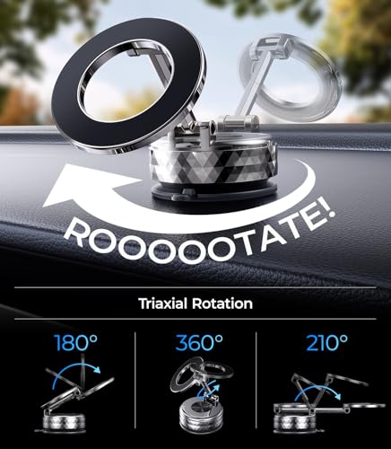 50% Off Meifigno 360° Rotating MagSafe Car Mount for Tesla - Image 3