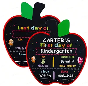 22% Off WhatSign First Day of School Apple Chalkboard