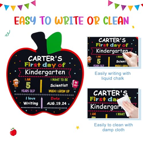22% Off WhatSign First Day of School Apple Chalkboard - Image 3