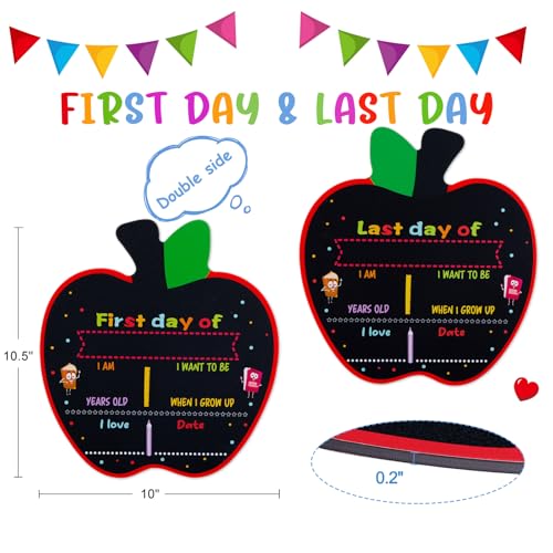 22% Off WhatSign First Day of School Apple Chalkboard - Image 7