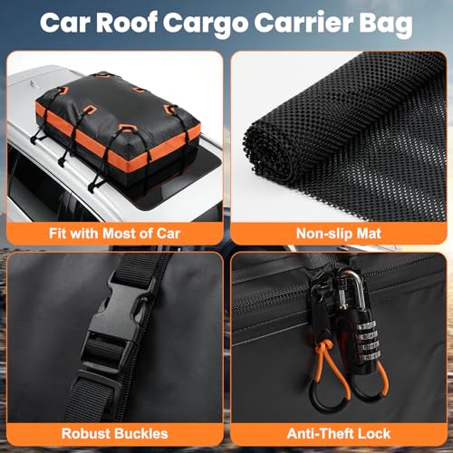29% Off DUMOS Waterproof Car Roof Bag Cargo Carrier - Image 7