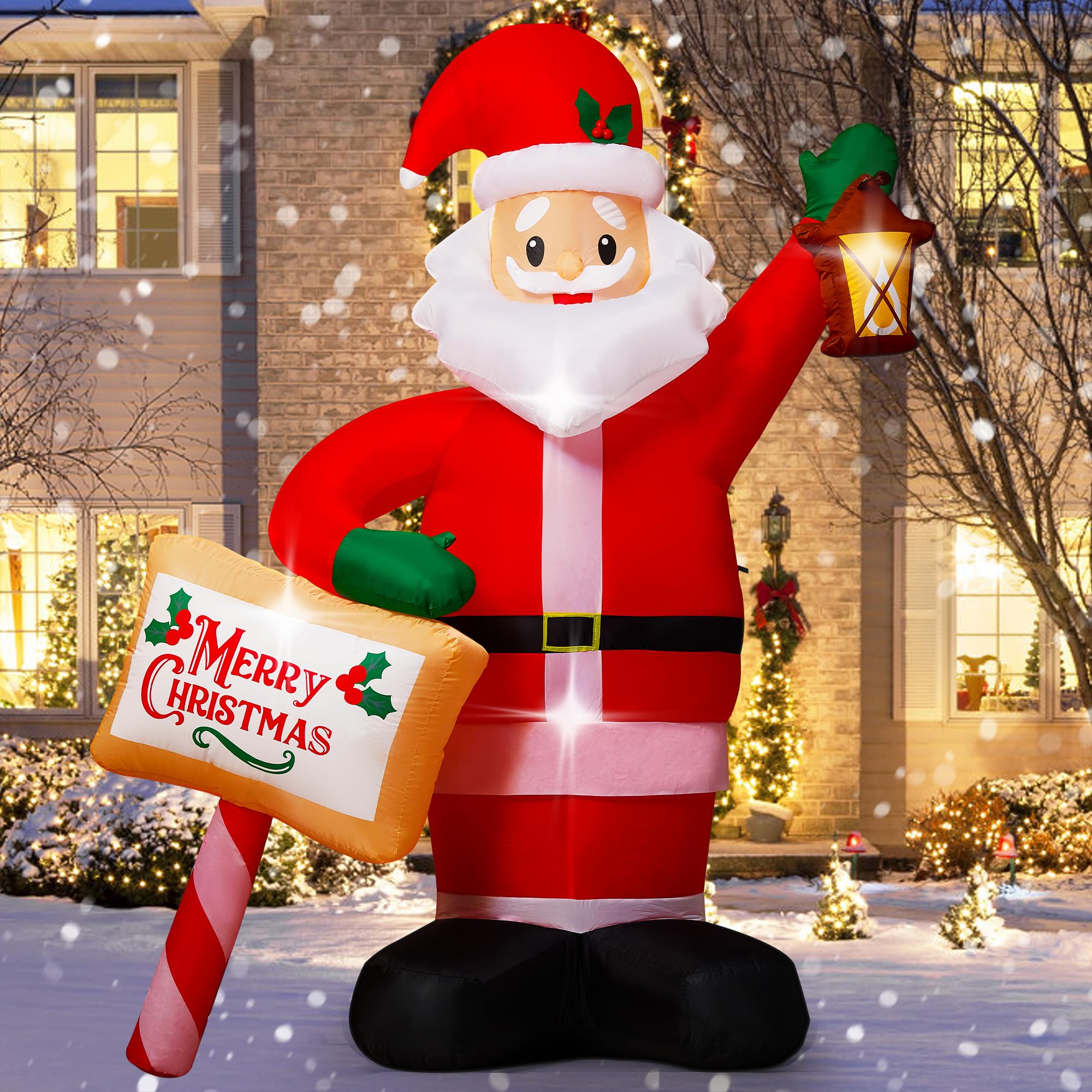 13.99! 7FT Santa Inflatable: 19% Off + Code YOKQUJNN