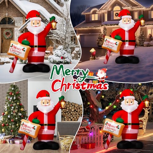 13.99! 7FT Santa Inflatable: 19% Off + Code YOKQUJNN - Image 3