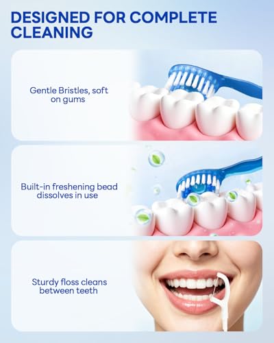 20% Off 48 Pack Mini Disposable Toothbrushes for Travel - Image 5