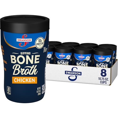 11% Off Swanson Sipping Chicken Bone Broth 8-Pack - Image 2