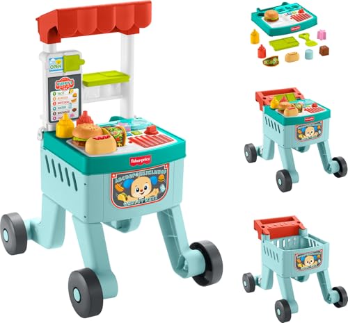 44% Off Fisher-Price 4-in-1 Snack Cart Walker for Babies - Image 2