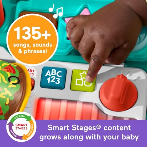 44% Off Fisher-Price 4-in-1 Snack Cart Walker for Babies - Image 4