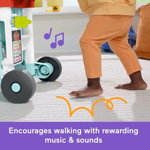 44% Off Fisher-Price 4-in-1 Snack Cart Walker for Babies - Image 5