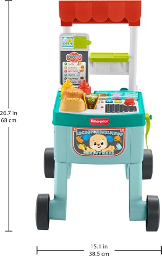 44% Off Fisher-Price 4-in-1 Snack Cart Walker for Babies - Image 7