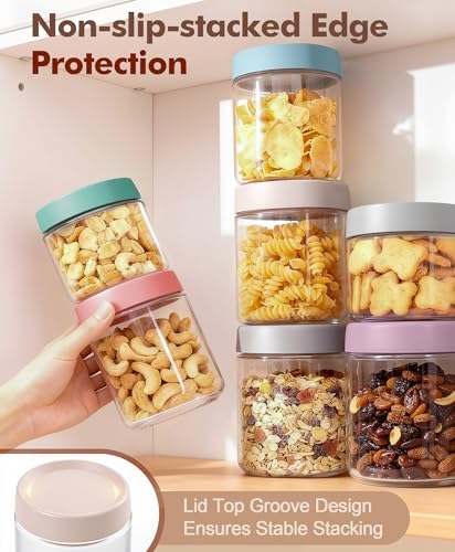35% Off 6-Pack Overnight Oats Glass Jars with Lids & Spoons - Image 6