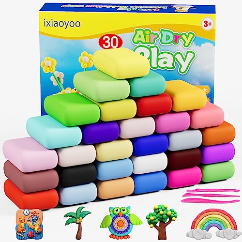33% Off Ixiaoyoo 30-Color Air Dry Clay for Kids - Image 2