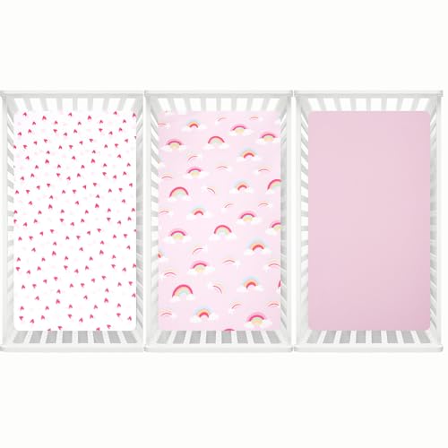 50% Off David's Kids 3-Pack Fitted Crib Sheets - Image 8
