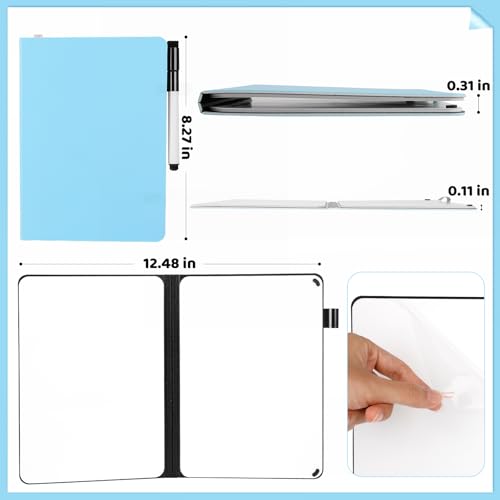 50% Off A5 Portable White Board Dry Erase Notebook - Image 3