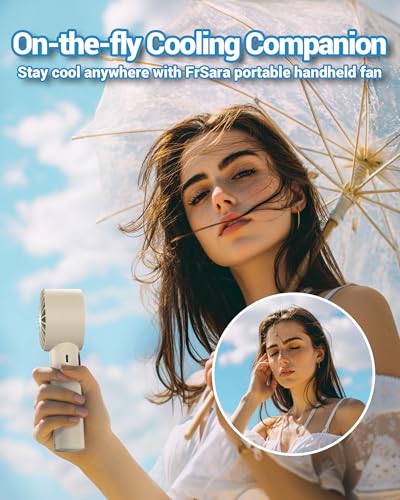 FrSara Handheld Fan - 41% Off with Code Y7TXD4R9 - Image 6