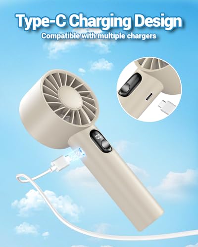 FrSara Handheld Fan - 41% Off with Code Y7TXD4R9 - Image 7
