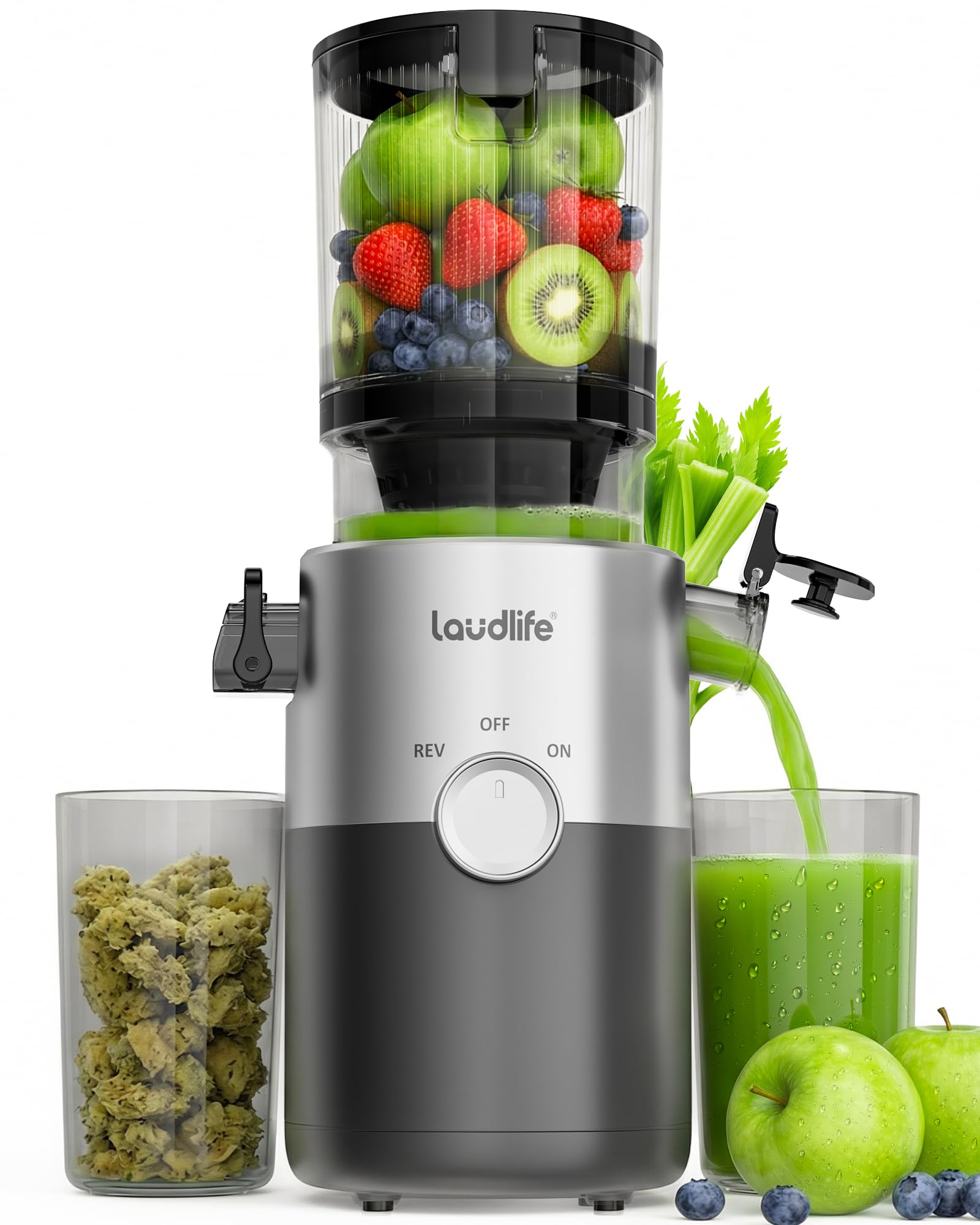 LAUDLIFE Cold Press Juicer: 50% Off with Code PS2MSLV8 - Image 1