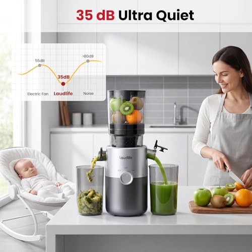 LAUDLIFE Cold Press Juicer: 50% Off with Code PS2MSLV8 - Image 6