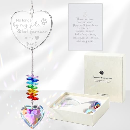 50% Off Dog Memorial Crystal Suncatcher Gift - Image 2