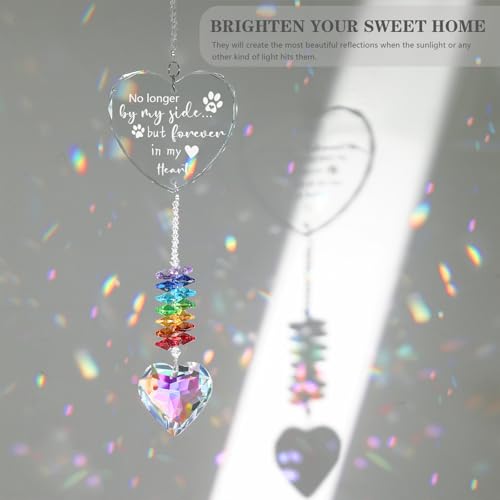 50% Off Dog Memorial Crystal Suncatcher Gift - Image 3