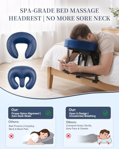 Save 58% on Adjustable Massage Headrest for Bed - Image 7