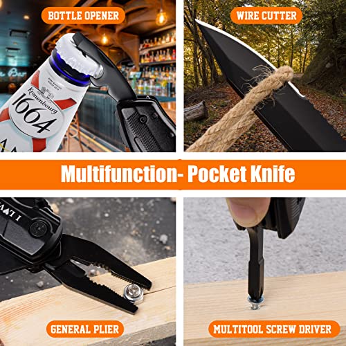 50% Off Tanstor 13-in-1 Multitool Pocket Knife for Men - Image 5