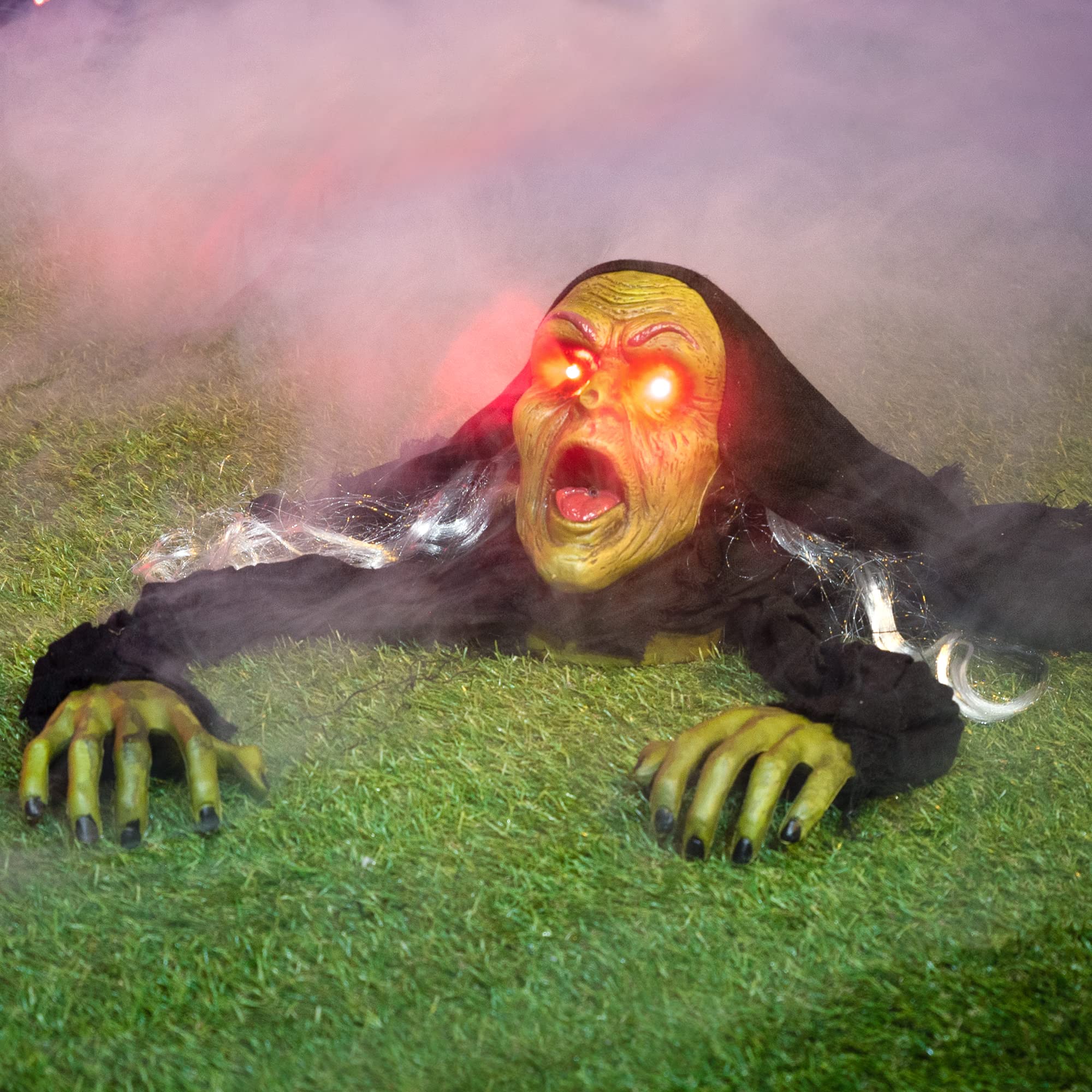 Halloween Zombie Groundbreaker - Outdoor Decor with Sound