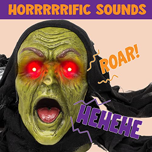 Halloween Zombie Groundbreaker - Outdoor Decor with Sound - Image 5