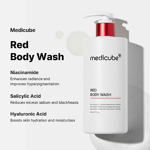 50% Off medicube Red Body Wash – Low pH Clarifying - Image 5