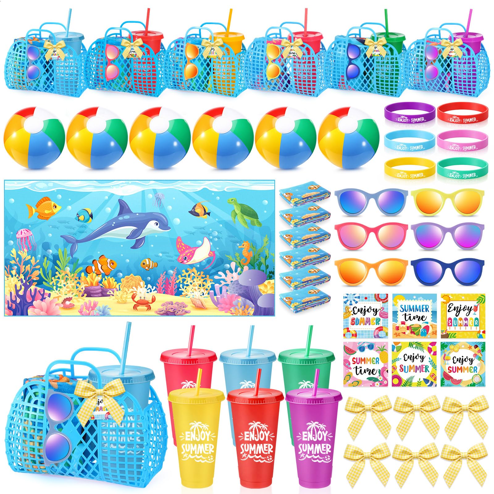 Save 18% on Honeydak 6 Set Summer Pool Party Favors