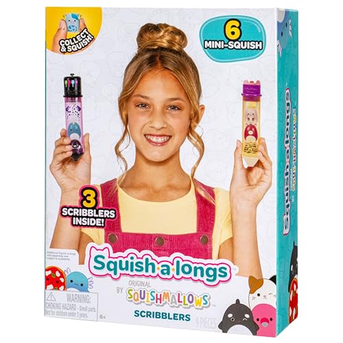 35% Off Squish-a-longs Scribblers 3-Pack with 6 Mini-Squish - Image 3
