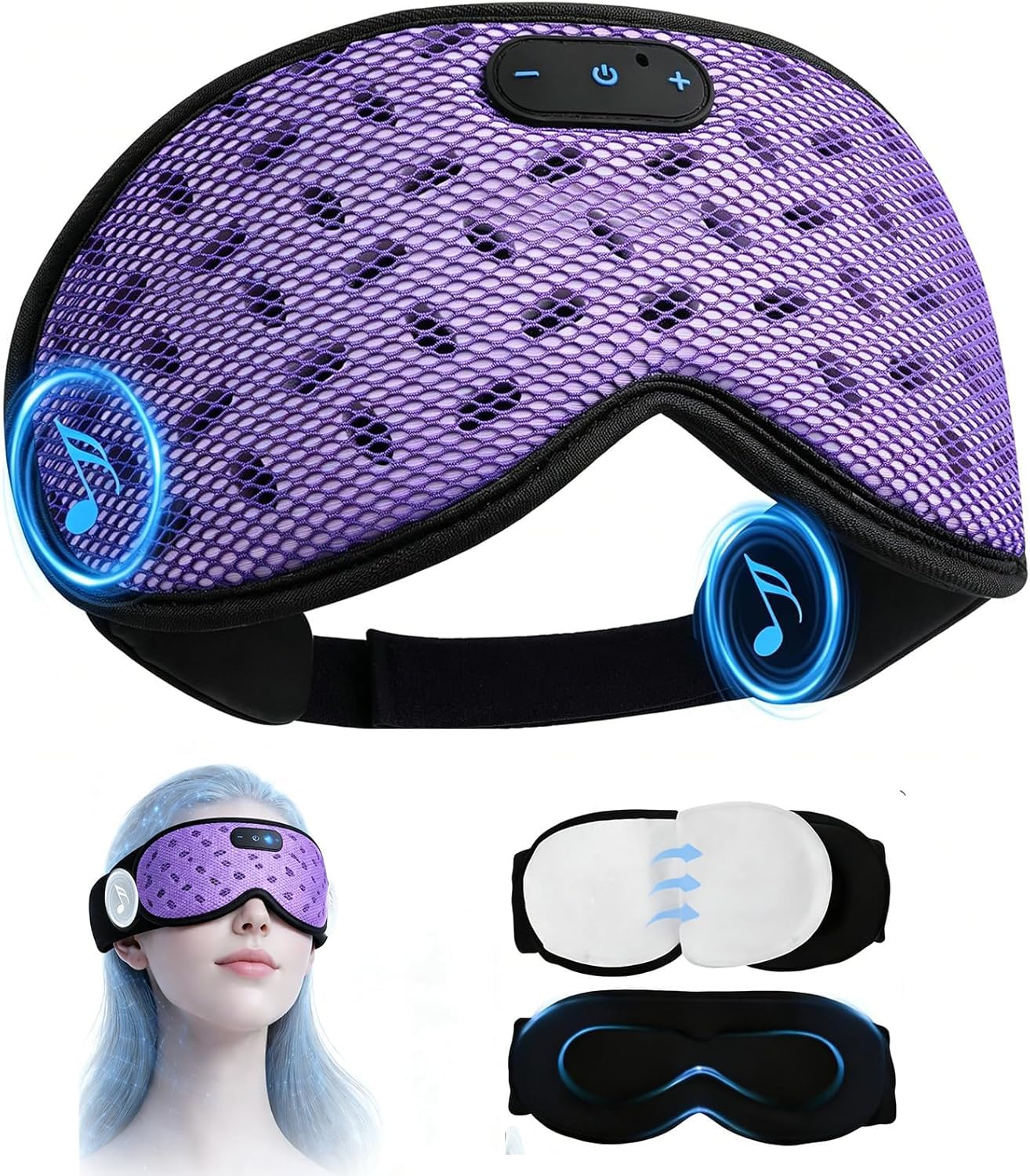 30% Off LC-dolida Sleep Headphones Bluetooth Mask