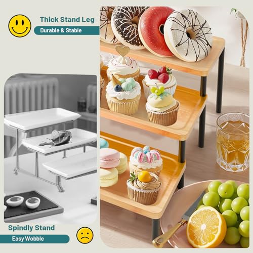 Save $17 on 3 Tier Serving Tray Set with Code BK74ZCLI - Image 4