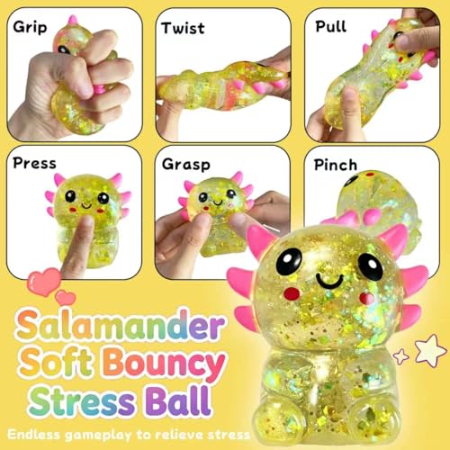50% Off Axolotl Squishy Stress Ball for Stress Relief - Image 4