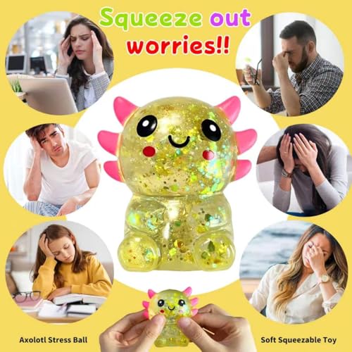 50% Off Axolotl Squishy Stress Ball for Stress Relief - Image 6