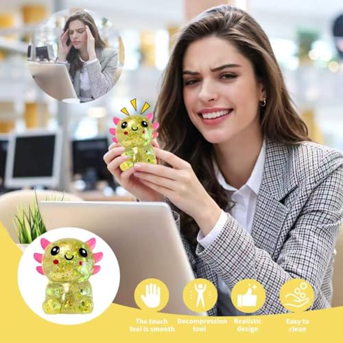 50% Off Axolotl Squishy Stress Ball for Stress Relief - Image 7