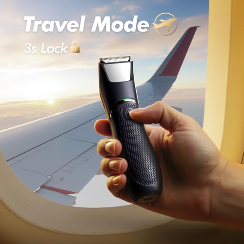 Save 87% on Men's Body Hair Trimmer with Mirror & LED - Image 6