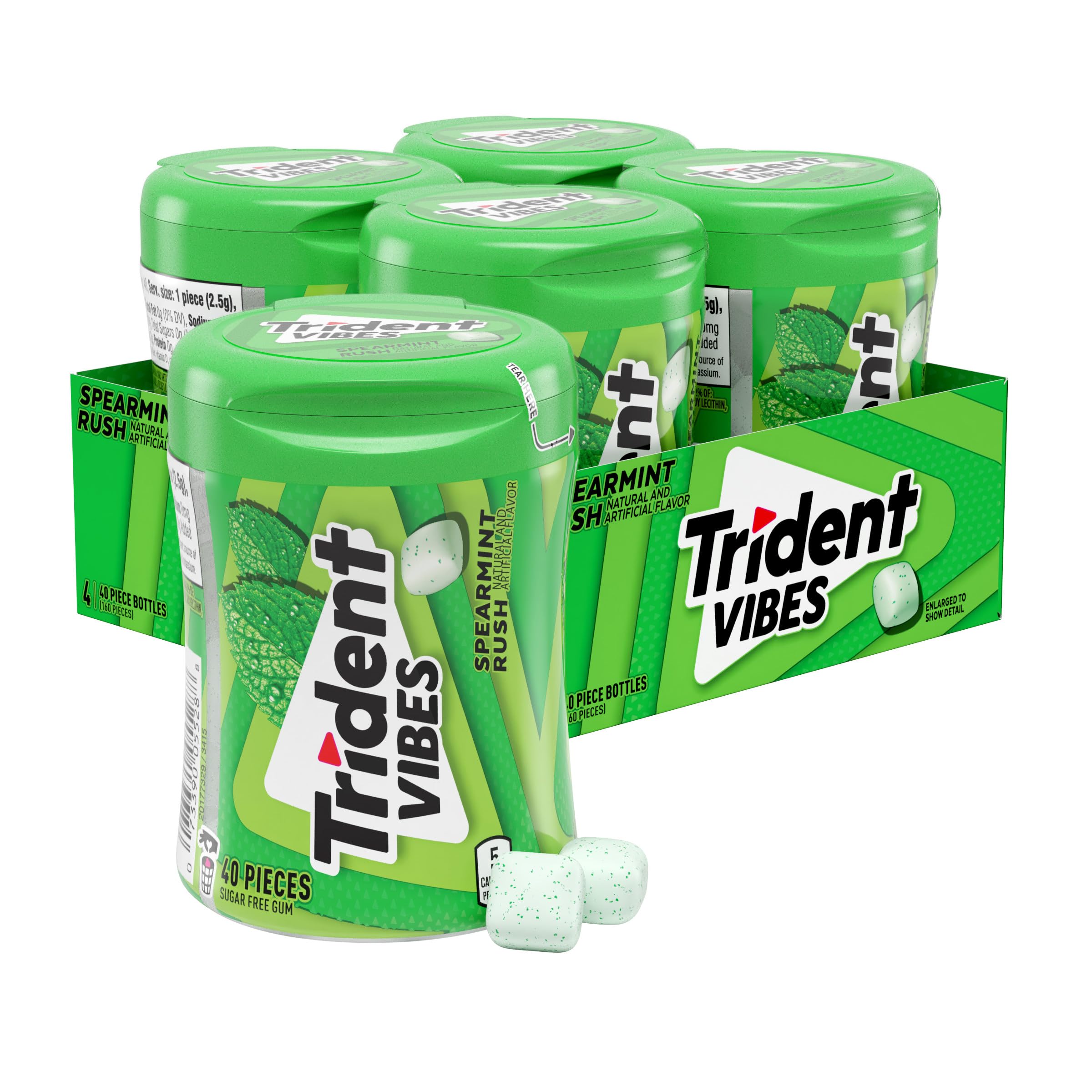 Up to 50% Off Trident Spearmint Gum, 4 Bottles
