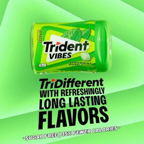 Up to 50% Off Trident Spearmint Gum, 4 Bottles - Image 6