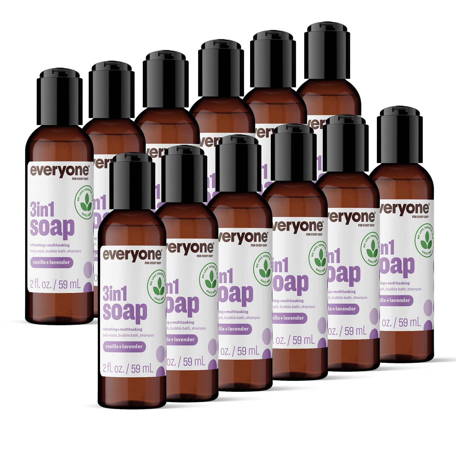 62% Off Everyone 3-in-1 Soap Travel Pack - Vanilla Lavender - Image 1